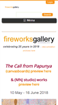 Mobile Screenshot of fireworksgallery.com.au